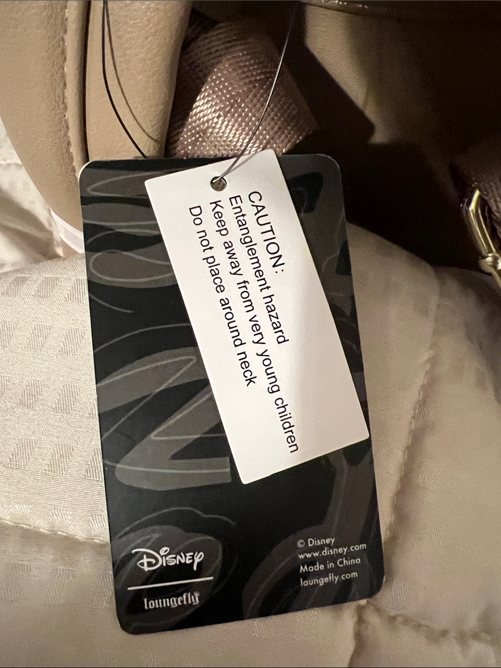 Loungefly Disney Oliver & Company Mini Backpack - Cream/Tan/Orange - Picture 6 of 7